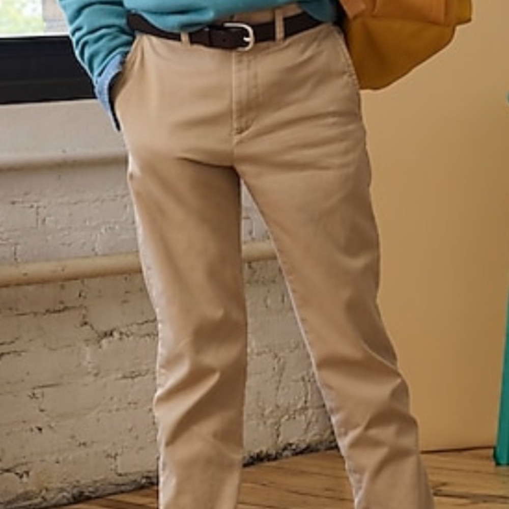 J.Crew Crewcuts Youth everyday Stretch Slim Chino Khaki Pants